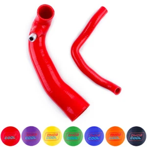 For 07-10 BMW Mini CooperS R55 R56 R57 1.6 l4 Turbo Silicone Air Intake Hose Red - Picture 1 of 12