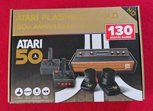 Atari Flashback Gold 50th Anniversary Edition Fully Boxed Only Opened Once - Picture 1 of 3