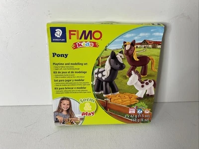 FIMO Kids Form & Play Clay Modelling Set - Ponies BNWT - Image 1 of 4