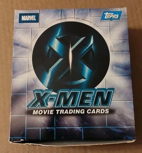 2000 Topps X-Men Movie 1 open/unsealed Retail trading card box w/22 sealed packs - Picture 1 of 6