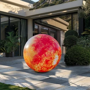 23.6’’ Large Inflatable Planets Solar System LED Inflatable Mars Planet Ballo... - Picture 1 of 6