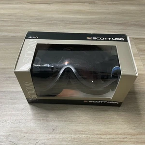 Scott USA AMPLIFIER TURBO FLOW Snow Goggle No Fog DOUBLE Lens UV Storm Front - Picture 1 of 7