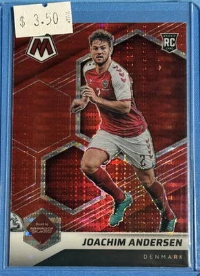 2021-22 Mosaic FIFA Road To The World Cup Joachim Anderson Red Pulsar RC - Image 1 of 2