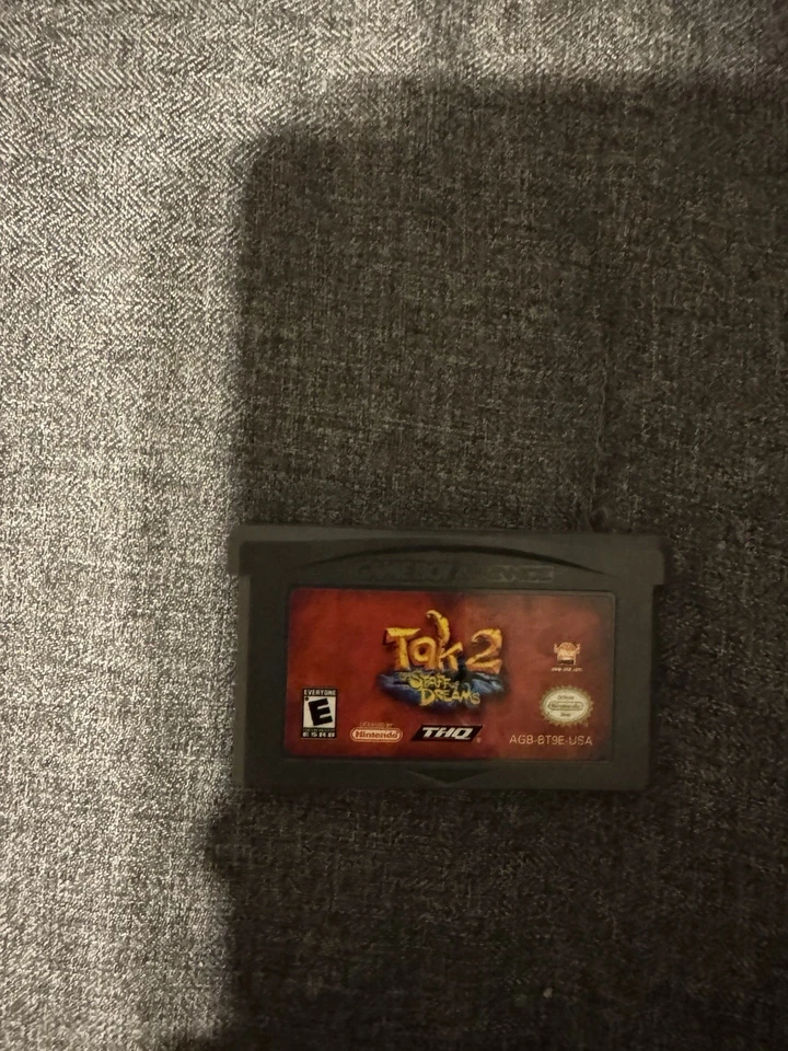 Tak 2 The Staff of Dreams Nintendo Game Boy Advance Juego Probado - Solo Cartucho Foto 1 de 1