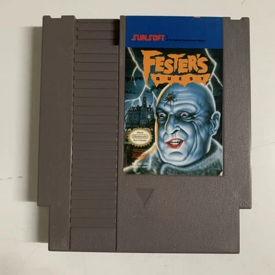 Fester’s Quest Nintendo Entertainment System NES Cartridge Only Tested - Used - Image 1 of 4