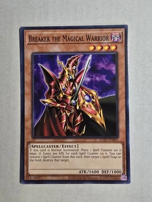 Breaker the Magical Warrior EGS1-EN007 Egyptian God Deck: Slifer the Sky Dragon Foto 1 de 2