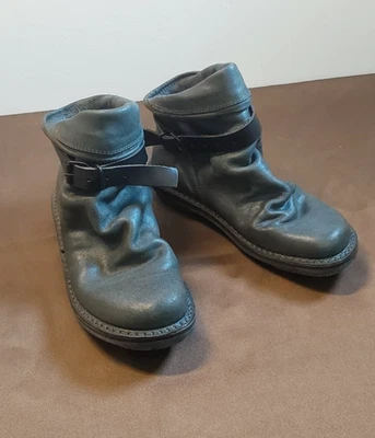 Iconic Trippen Bomb slouchy boho black leather boots size 37 EU-4 UK- 6.5 US - Image 1 of 4