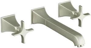 KOHLER K-T448-3S-BN 8" Memoirs Wandmontage WC-Armatur, NICKEL GEBÜRSTET - Bild 1 von 6
