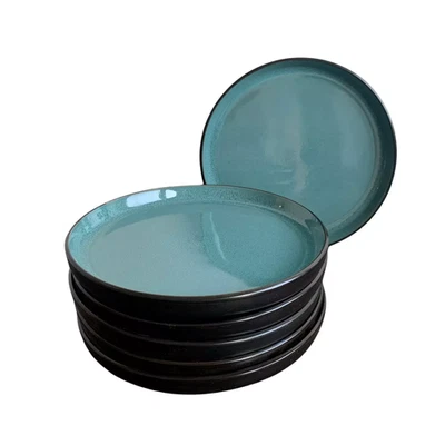 Teller, Dessertteller Set, Steingut Frühstücksteller 6 Pers.Ibiza - Bild 1 von 2