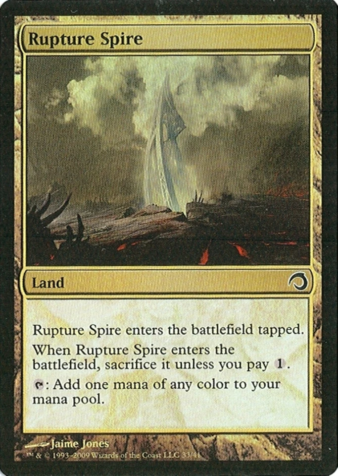 MTG - Premium Deck Slivers - Rupture Spire - Foil - NM - Image 1 of 1
