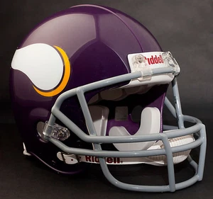 BRETT FAVRE MINNESOTA VIKINGS Schutt OPO Football Helmet FACEMASK - GRAY - Picture 1 of 2