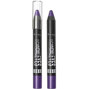 2 Stück ~ Rimmel Scandaleyes Lidschatten Stick ~ Paranoid Purple - Bild 1 von 2