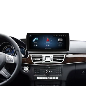 Schermo autoradio 12,3" Carplay per Mercedes E W212 NTG5 Android13 Auto 128G - Foto 1 di 13