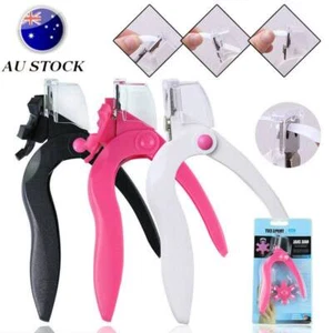 Adjustable Nail Art Clipper Trimmer Artificial Fake Nail Tip Cutter Manicure AU - Picture 1 of 15