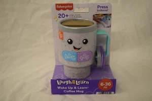 Fisher-Price Laugh & Learn Wake Coffee Mug Interactive Sounds 🔥 New ! - Picture 1 of 11