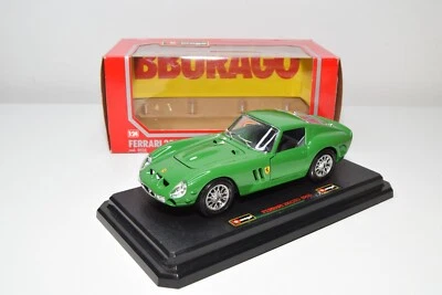 B63 1:24 BBURAGO BURAGO 0150 150 FERRARI 250 GTO 1962 VERDE MIB - Immagine 1 di 4