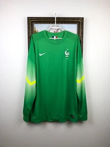 2014 Francia Fútbol Camiseta Nike Portero Camiseta Lloris Fútbol Hombres Nike Talla XL - Imagen 1 de 16