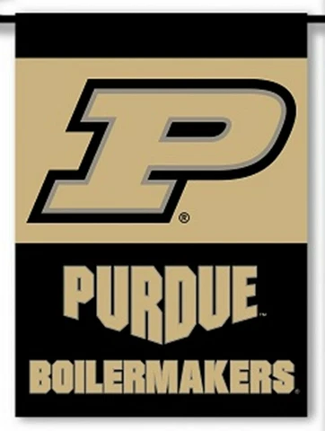 Purdue Boilermakers Premium 2-Sided Garden Flag Outdoor Window Banner University Cover