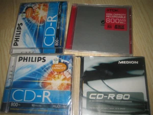 CD-R 4 Stück Philips, Medion, TDK !NEU - Bild 1 von 1