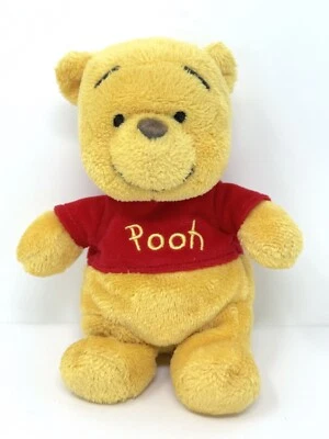 Ty Disney - WINNIE THE POOH - Beanie Baby 2013 - 6.5" Plush Stuffed Animal - Image 1 of 4