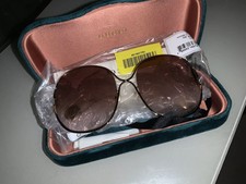 Gucci Brown Tint Sunglasses with Velvet Case BRAND NEW