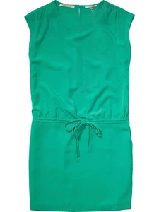 Maison Scotch Soda Miami Deco Cinch Waist Tinic Emerald Green, sz 3 - Picture 1 of 6