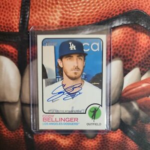 2022 Topps Heritage Cody Bellinger #ROACB Auto-BLUE INK 