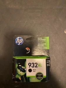 Neu Original HP 932XL schwarze Tinte OfficeJet (Einzelhandelsverpackung) - Ablaufdatum Jan 2021 - Bild 1 von 3