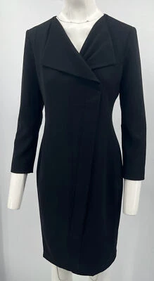 Armani Collezioni ALTRD Black 3/4 Sleeve Blazer Dress sz 6 - Image 1 of 4