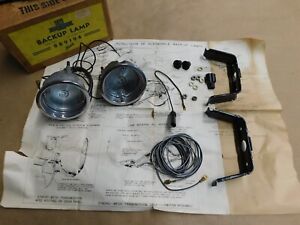 NOS OEM GM 1959 Oldsmobile Backup Light Lamp Kit Super 88 Lights Lamps Olds