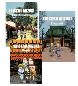 Set manga Shigeru Mizuki: anni di guerra, mangaka ecc | riprodotto | nuovo | tedesco - Foto 1 di 4