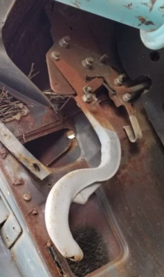 Manija de freno de emergencia estacionamiento 1949 Plymouth Chrysler Dodge Mopar DeSoto 49 50 1950 Foto 1 de 4