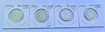 1999 To 2008 Washington Die Clash Lot ~~ Get All Coins Shown ~~ I15 - Image 1 of 4