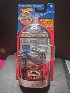 Hot Wheels Highway 35 World Race Moto-Crossed #18/35 Roadbeasts Very Nice Card - Picture 1 of 6