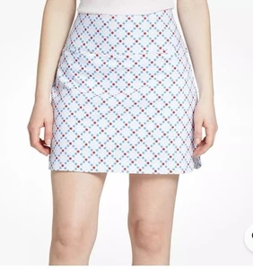 Lady Hagen Damen 17” Bauchweg Skort in Stern Multi kariert Größe L - Bild 1 von 12