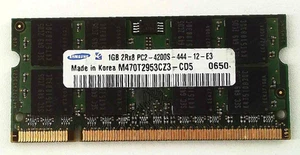 Samsung π§ 1GB DDR2-533 PC2-4200S SO-DIMM Laptop RAM π₯ β - Picture 1 of 2