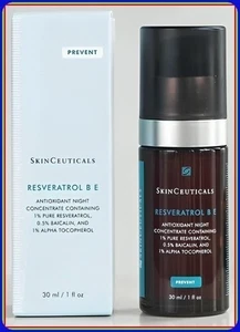 SKINCEUTICALS RESVERATROL B E Night 1Oz / 30ml NIB SEALED EXP-2027 - Picture 1 of 4