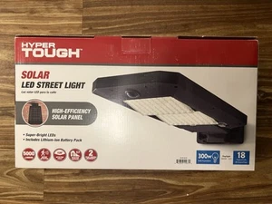 Hyper Tough Solar LED Street Light Motion Sensor 5000 Lumens 300W NEW - Picture 1 of 2