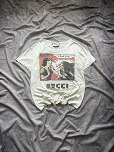 Authentic Gucci Off-White 'Magnetismo' Snow White T-Shirt Size M - Picture 1 of 16