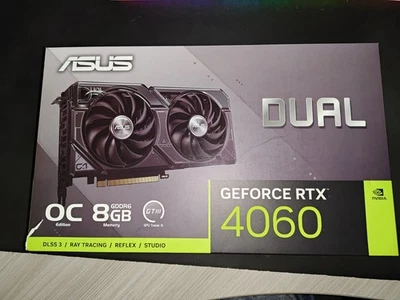 ASUS Dual RTX 4060 OC Edition 8GB GDDR6 (Dual BIOS P/Q) - Immagine 1 di 2