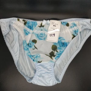 US SIZE XL SHINY NYLON TRICOT PANTIES from Japan - Picture 1 of 5