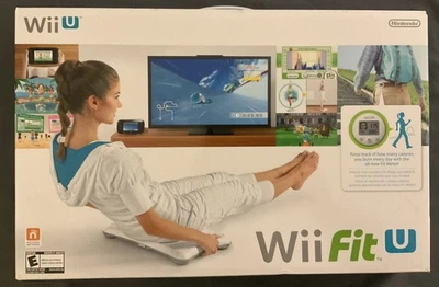 Wii Fit U Game with Wii Balance Board and Fit Meter (WiiU, 2014) Video Game NEW - Image 1 of 2