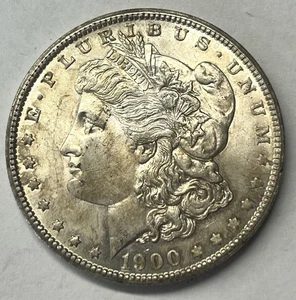 1900-O 1 Dollar Morgan Silber Dollar *SCHÖNE TÖNUNG* - Bild 1 von 2