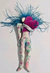 De colección Caty Carlin Imán de Refrigerador Personas Arte Muñeca Escultura Firmada 1989  - Imagen 1 de 24