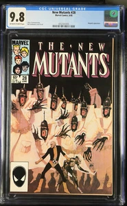 New Mutants #28 CGC 9.8 - 1985 - Cubierta Bill Sienkiewicz - Imagen 1 de 2