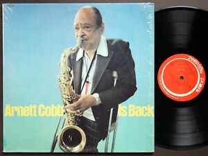 ARNETT COBB Quartet Is Back LP PROGRESSIVE RECORDS 7037 US 1980 JAZZ Billy Hart