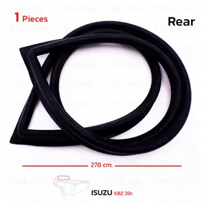 Fits Isuzu KBZ KB Pick Up 2DR 1980 - 88 Rear Windshield Rubber Weatherstrip - Picture 1 of 9