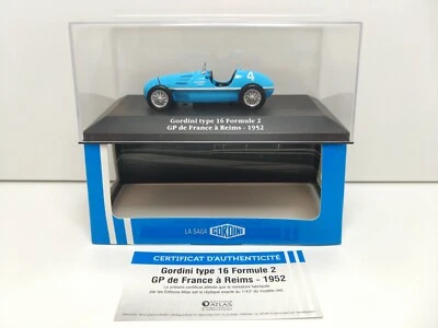Éd. Atlas - Gordini Type 16 Formule 2 1952 - GP de France à Reims - Photo 1/4
