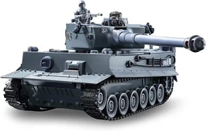 German Tiger Army Tank Toy Remote Control 2.4Ghz 9-Channel RC Military Vehicles - Picture 1 of 6