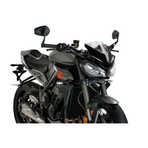 CUPOLINO PUIG NAKED PER TRIUMPH STREET TRIPLE 765 R/RS 2023 > 2025 TRASPARENTE - Foto 1 di 3